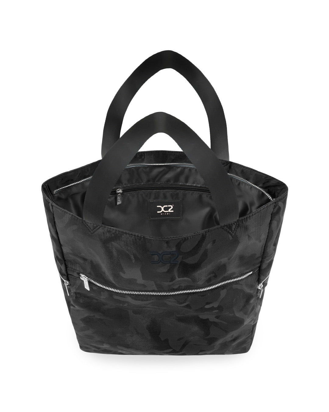 BLACK CAMO - Poolside Tote Bag Foldable/Portable | DC2