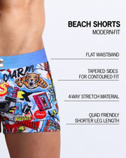 SUPER POP - Beach Shorts