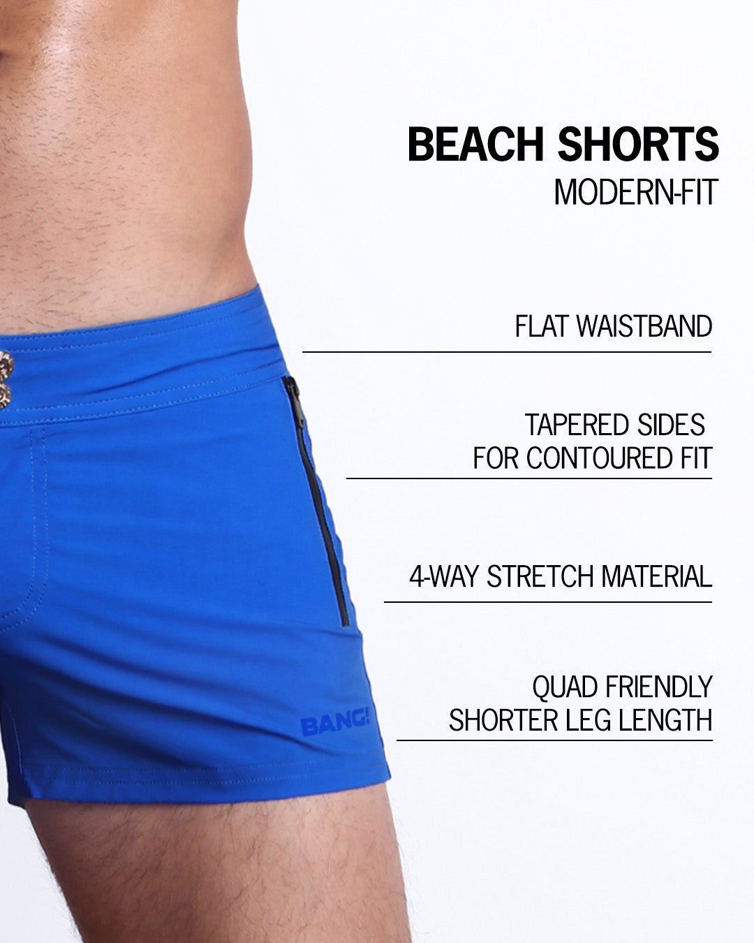 CLUB BLUE - Beach Shorts
