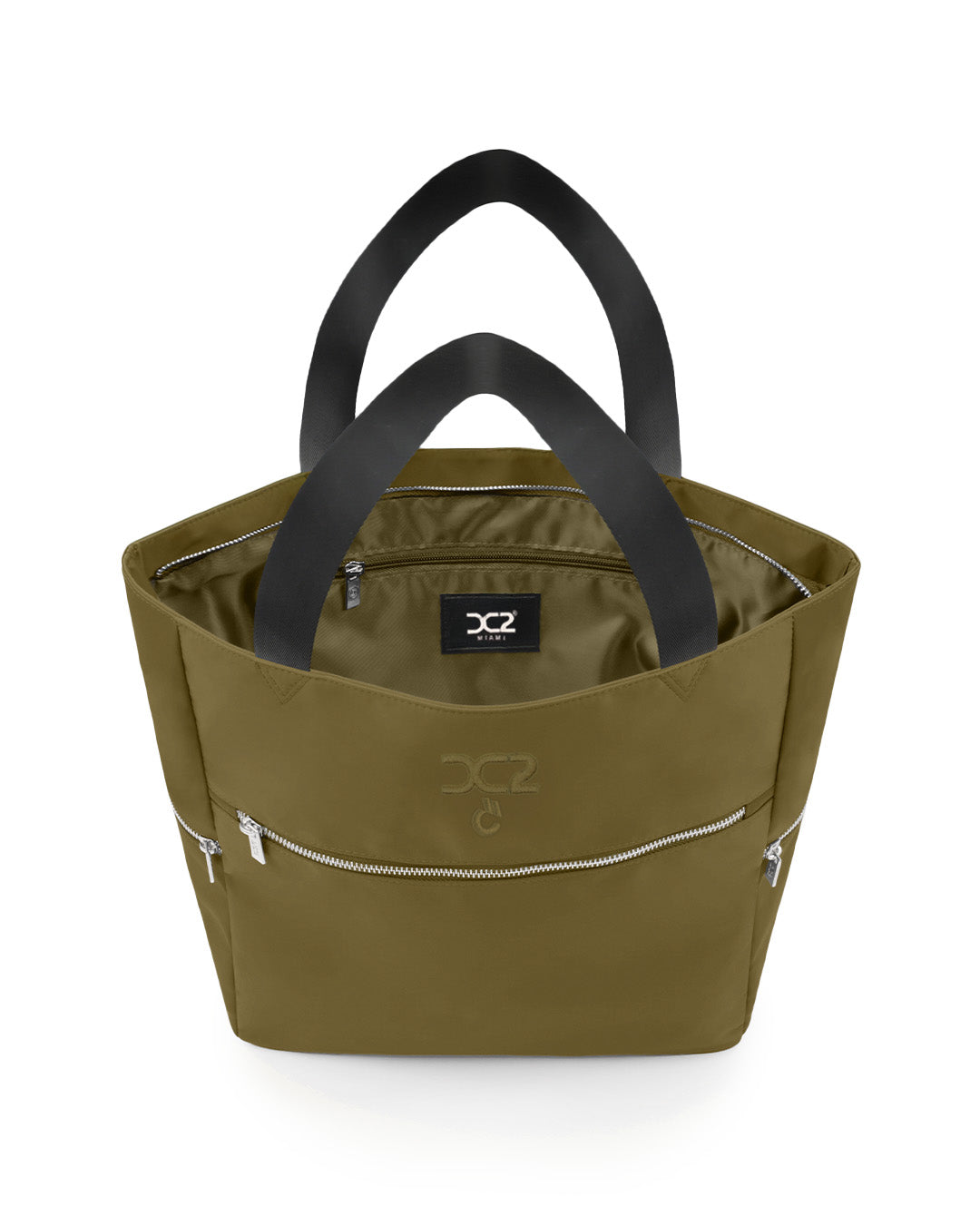 PALM GREEN - Poolside Tote Bag Foldable/Portable | DC2