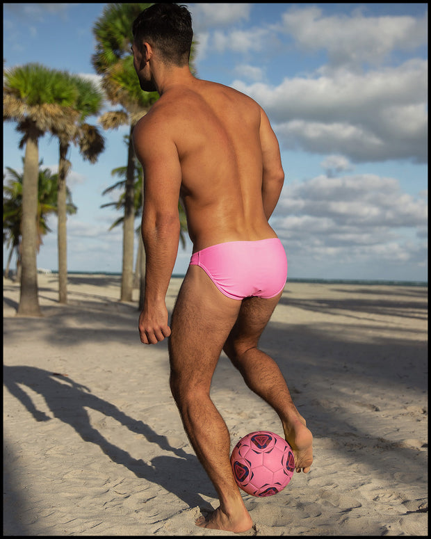 Mens Quick Dry Brazilian Cut Skimpy Thong Briefs For Swimwear