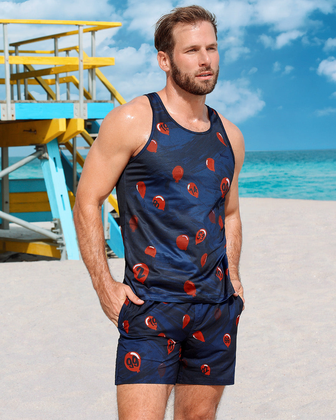 99 RED BALLOONS - Resort Shorts