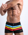 BIONIC STRIPES - Mini Shorts
