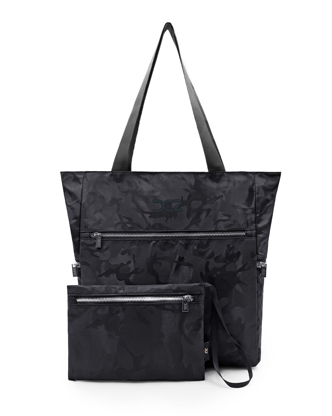 BLACK CAMO - Poolside Tote Bag Foldable/Portable | DC2