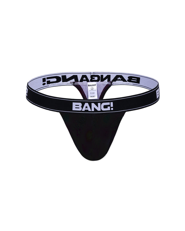 The MAX WHITE soft cotton underwear a white buttery-soft elastic waitband with the BANG! Logo for men by BANG! Miami the official brand of men&