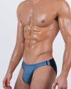 CASINO ROYALE (GREY) - Swim Mini Brief