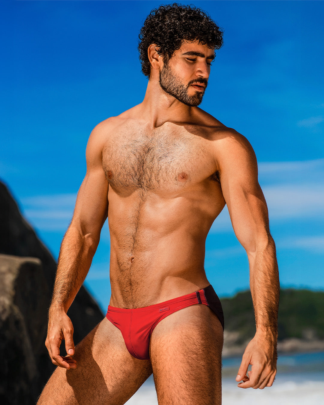 CASINO ROYALE (RED) - Swim Mini Brief