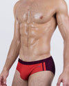 CASINO ROYALE (RED) - Swim Brief