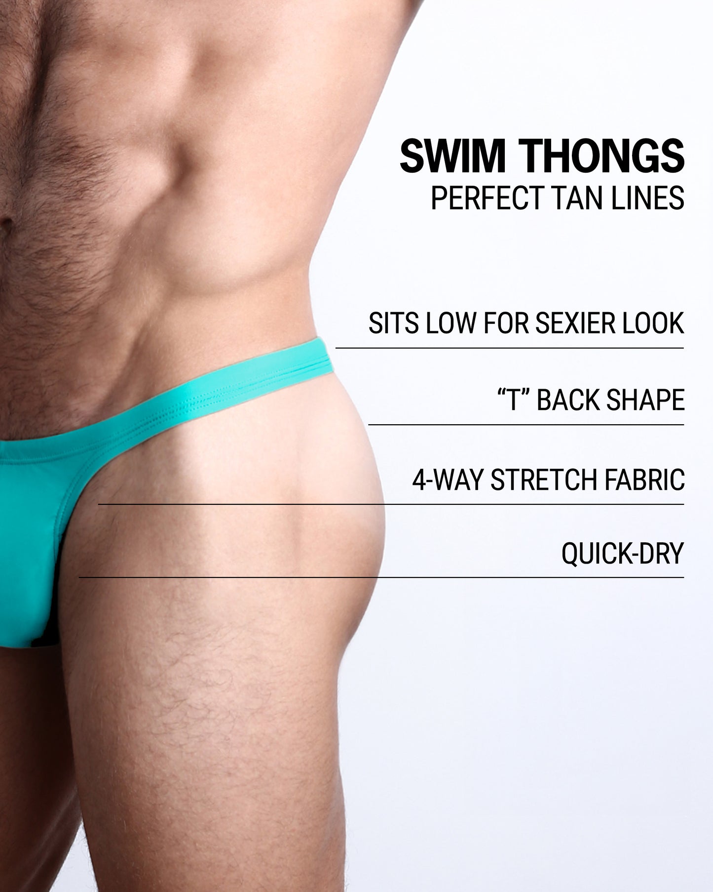CERULEAN - Swim Thong | DC2