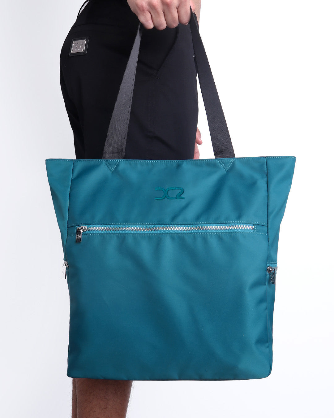 CHIC TEAL - Poolside Tote Bag Foldable/Portable | DC2