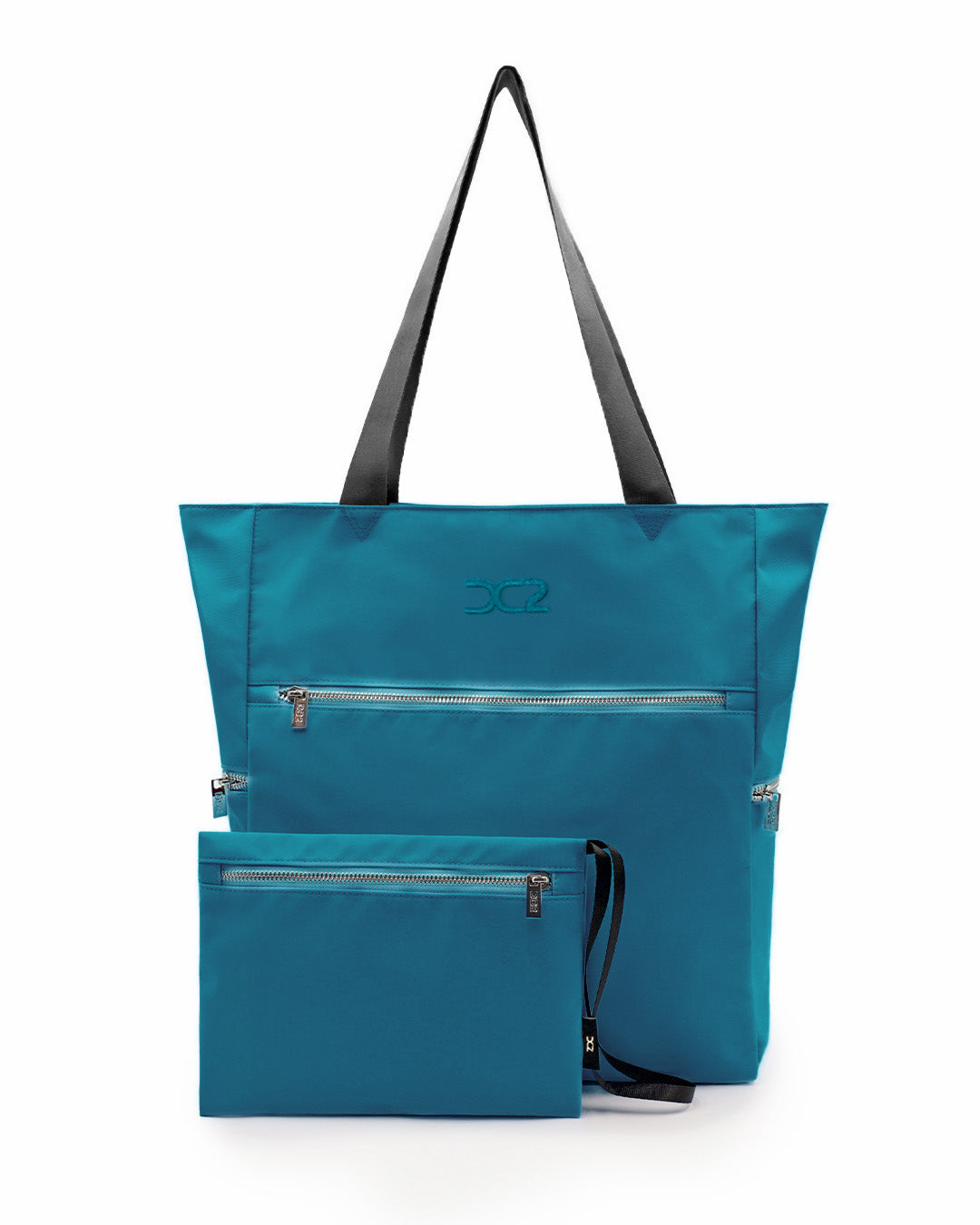 CHIC TEAL - Poolside Tote Bag Foldable/Portable | DC2