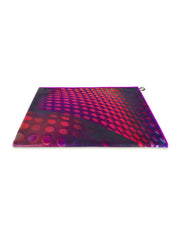 The CONFESSIONS ON A SAND FLOOR quick-dry microfiber towel featuring multicolor disco ball print made by the Bang! brand of men's beachwear.