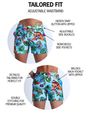 DISCO JUNGLE (Outlet Version) - Tailored Shorts