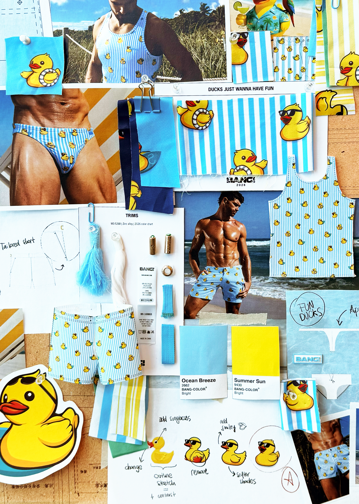 DUCKS JUST WANNA HAVE FUN - Swim Mini Brief