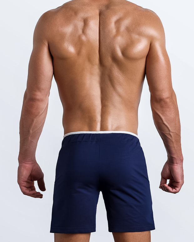 Back view of the men&