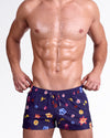 FLOWER POWERS (BLUE) - Poolside Shorts | DC2