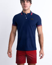 Complete your effortlessly stylish ensemble with our FONTAINE BLUE Polo Shirt paired perfectly with the DC2 Confessions on a Red Floor Street Shorts.
