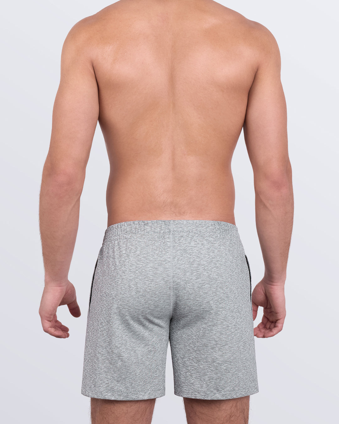 DC2 GREY ANATOMY Jogger Shorts — back view highlighting the relaxed cut and flexible waistband for comfort.
