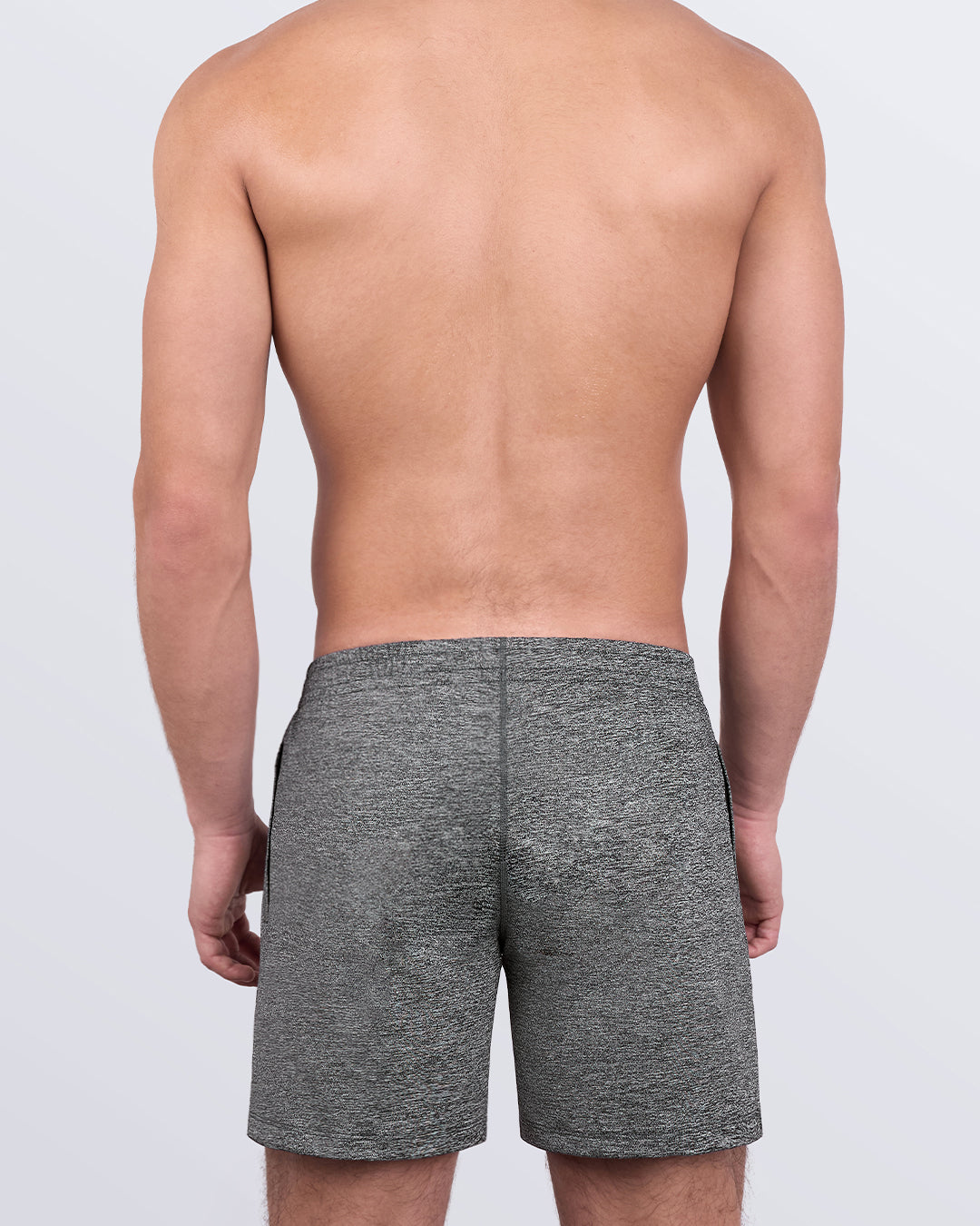 DC2 GROOVE Jogger Shorts — back view highlighting tailored shape, flexibility, and soft athletic material.