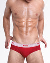 HEATED RED - Skin Soft Brief