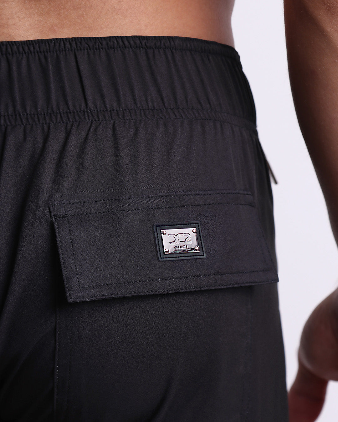 JET BLACK - Flex Boardshorts | DC2