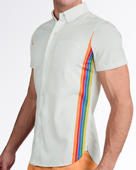 MIXTAPE STRIPES - Stretch Shirt | DC2