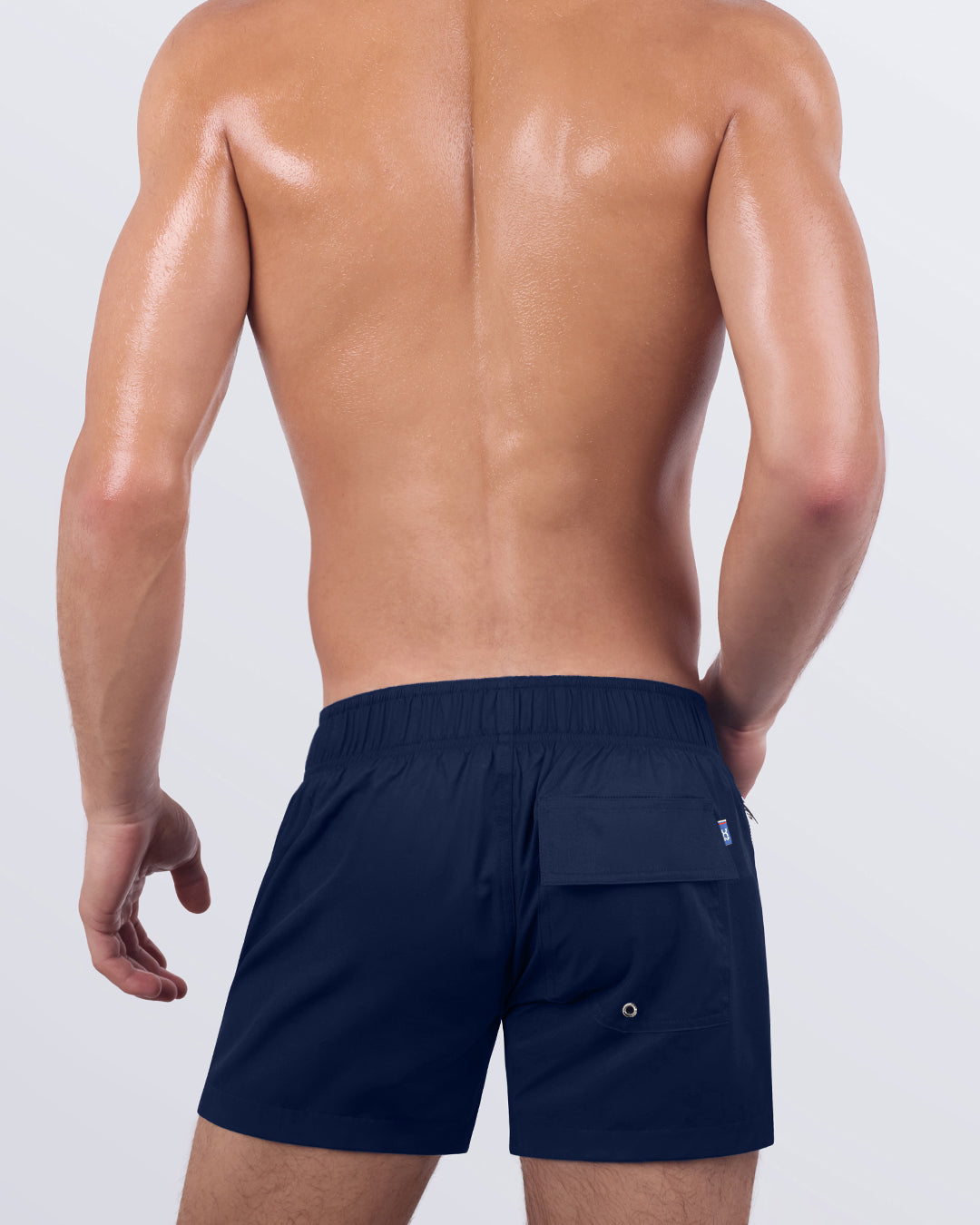 NAVY BOOMER - Flex Shorts | DC2