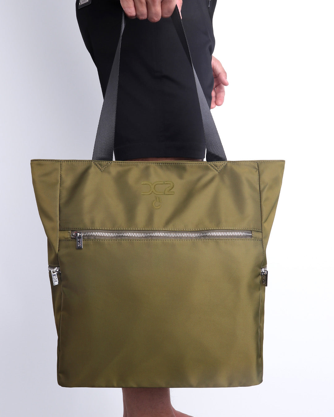 PALM GREEN - Poolside Tote Bag Foldable/Portable | DC2