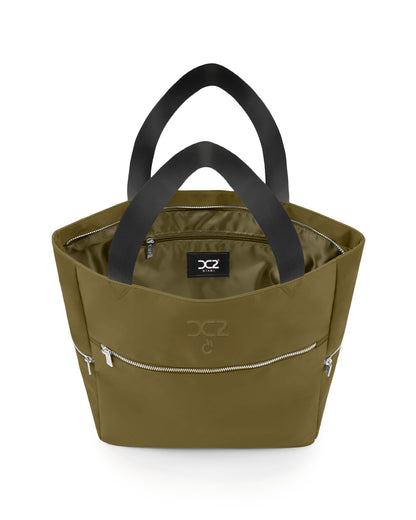 PALM GREEN - Poolside Tote Bag Foldable/Portable | DC2