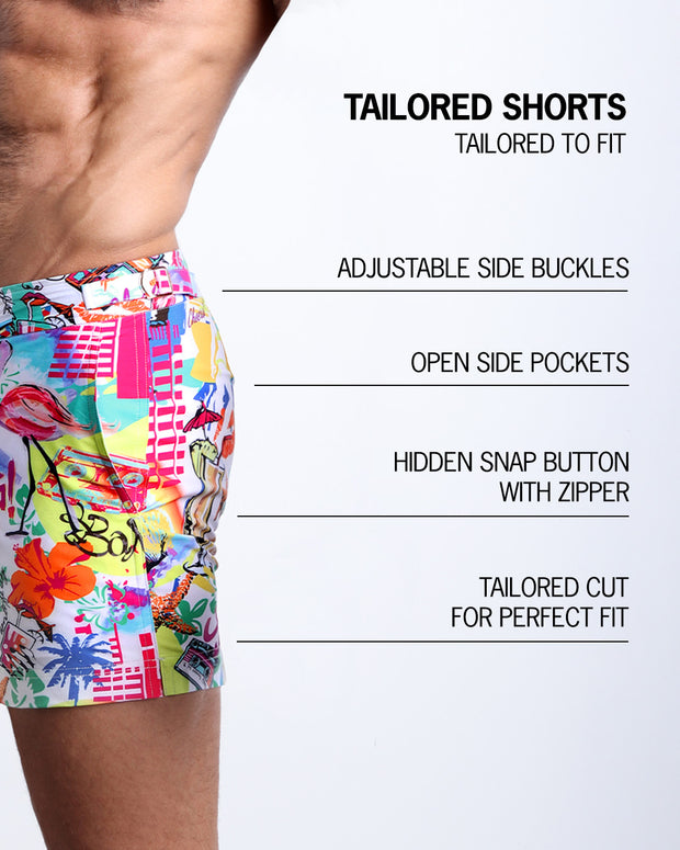 PEOPLE FROM IBIZA - Tailored Shorts