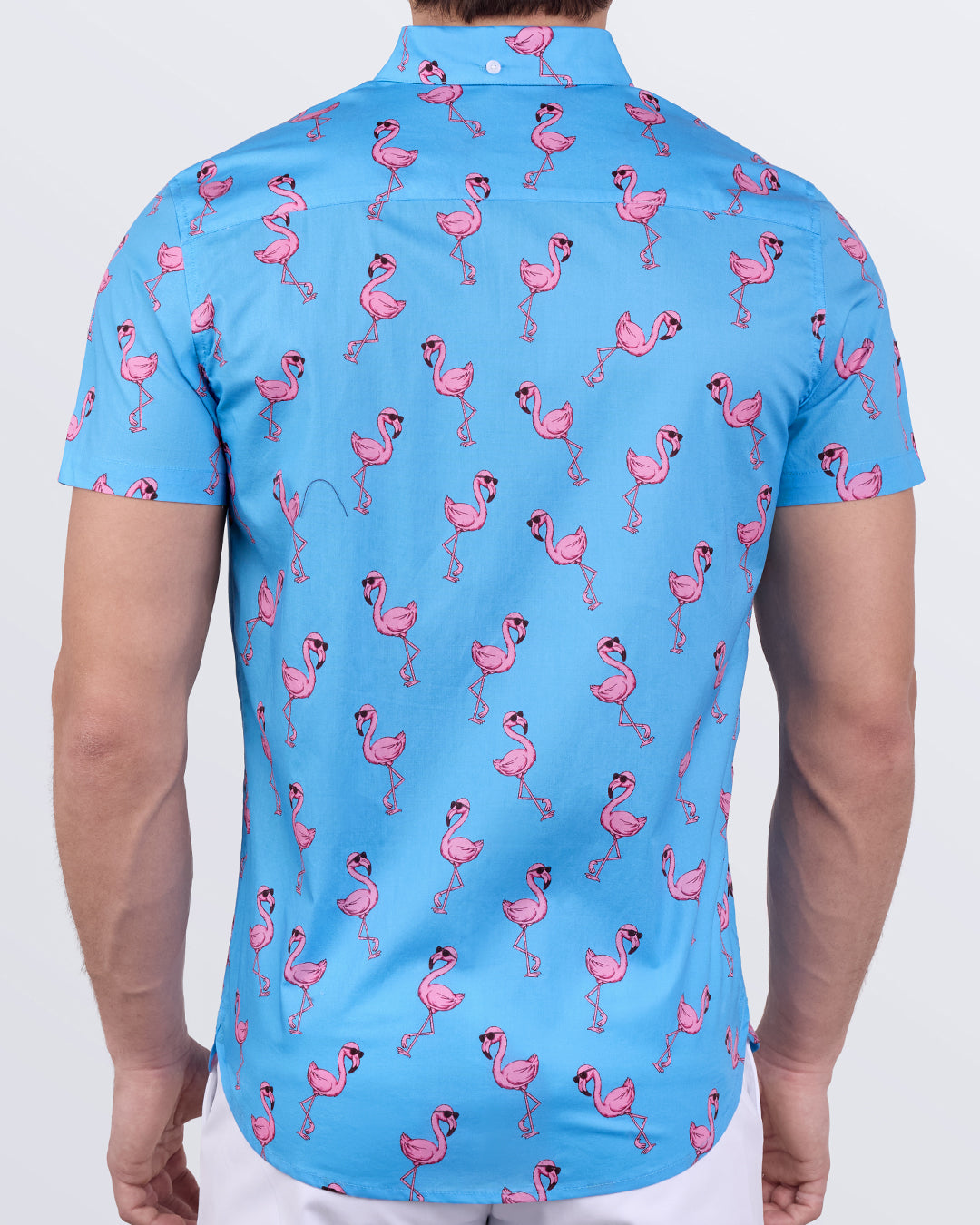 PINK FLAMINGOS - Cotton Shirt | DC2