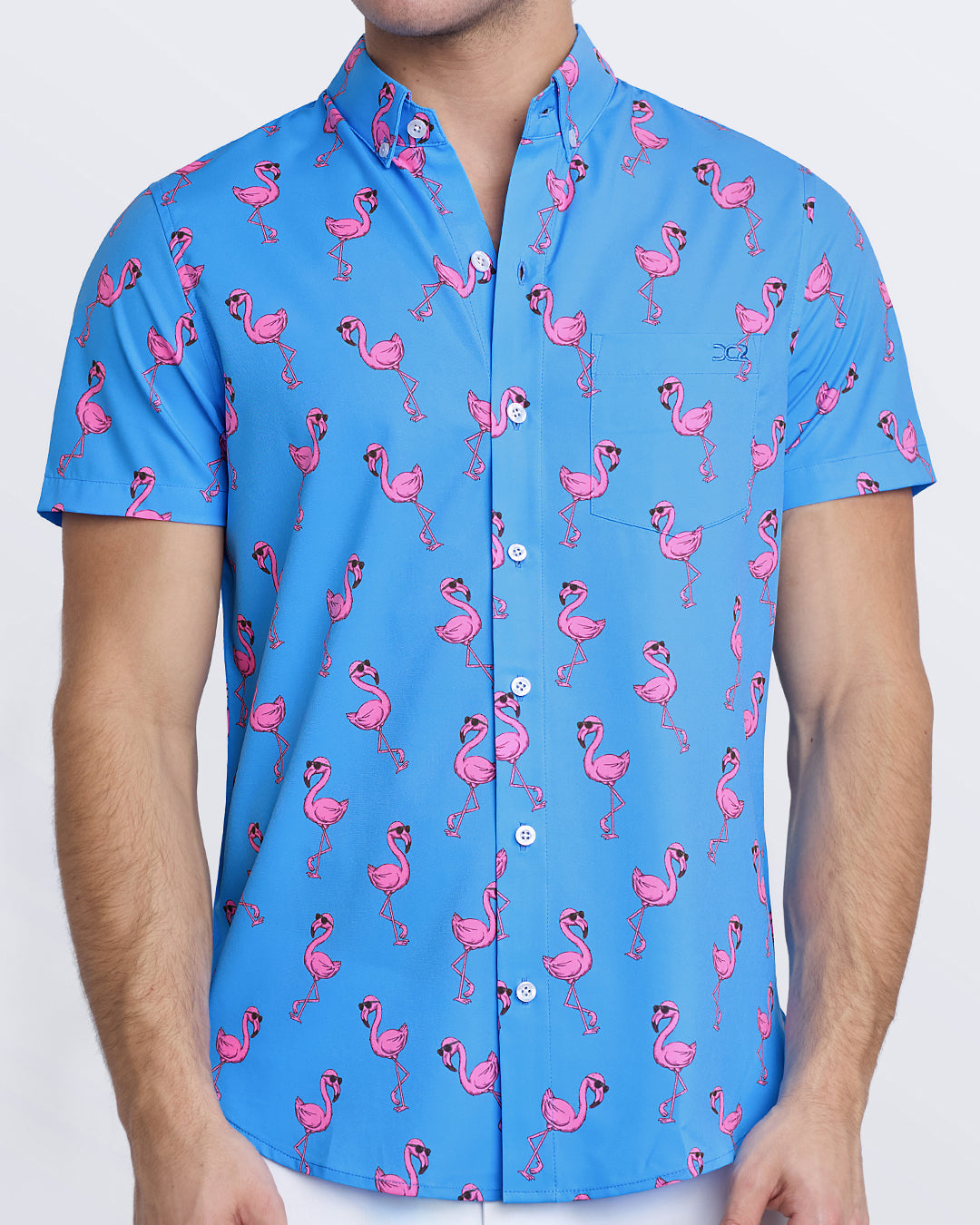 PINK FLAMINGOS - Stretch Shirt | DC2