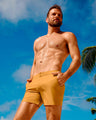 RETRO MUSTARD - Tailored Shorts | DC2