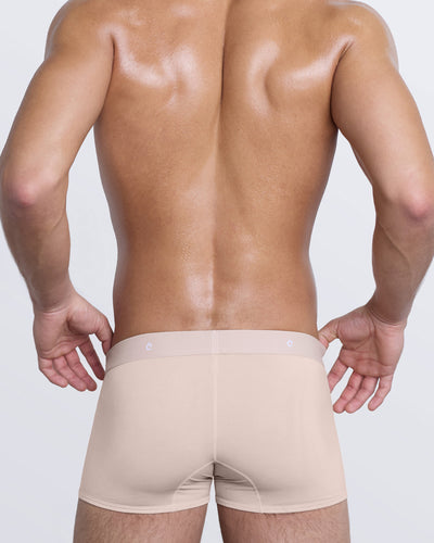 DC2 SIMPLY IRRESISTIBLE boxer briefs — rear view showing seamless back design and ultra-soft waistband with tone-on-tone brand detail.