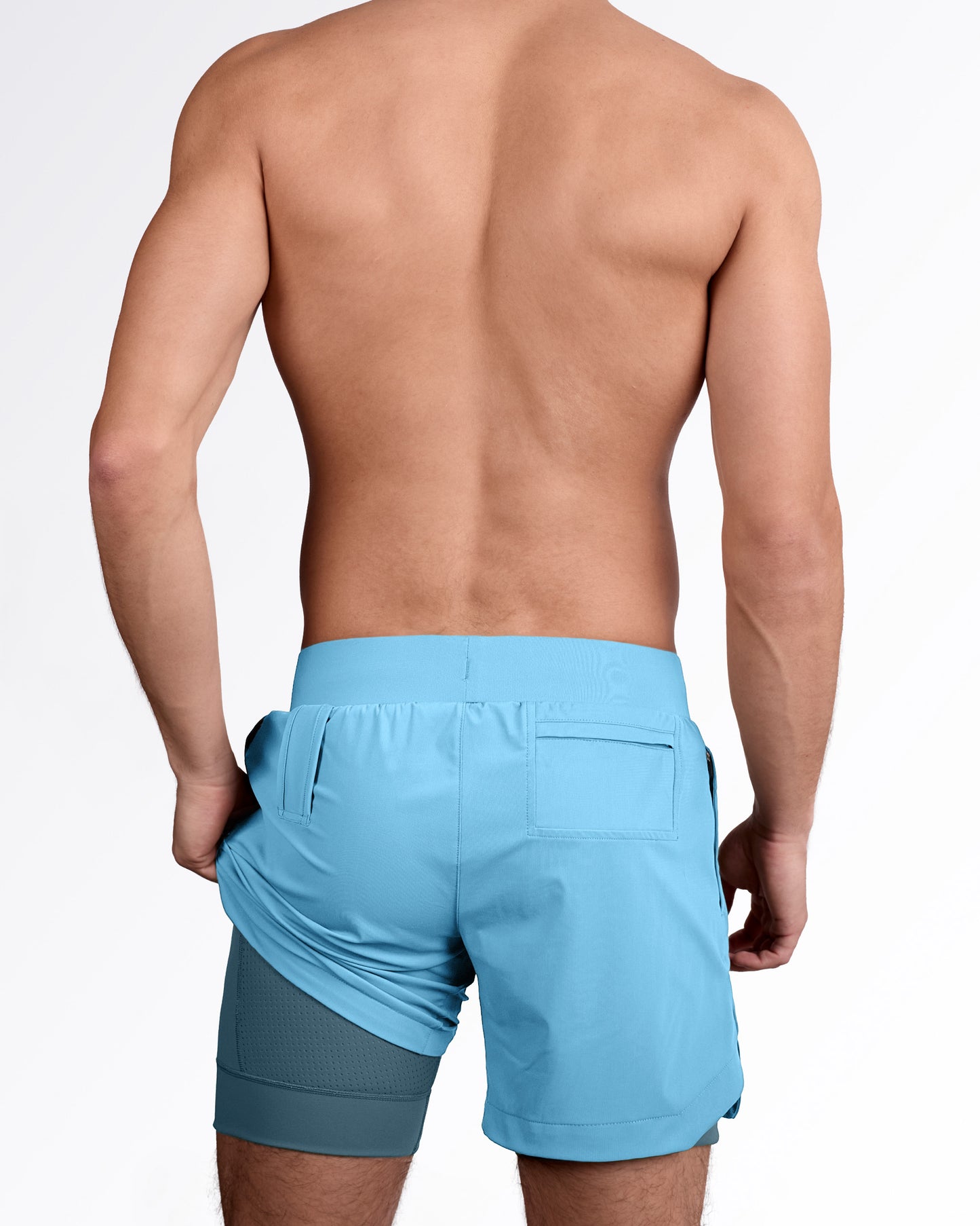 SKY BLUE - Endurance Shorts Lined 2-in-1 | DC2