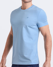 SKY BLUE - Modal Cotton T-Shirt | DC2