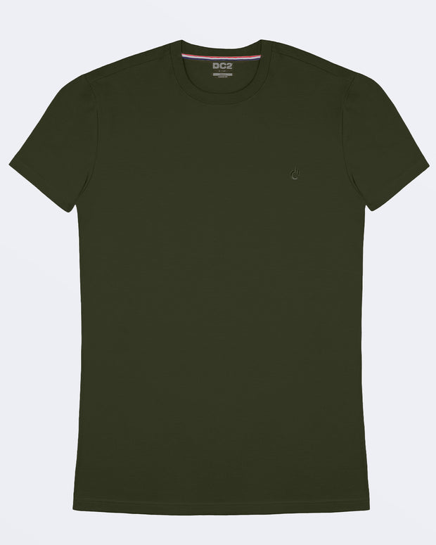 SLICK GREEN - Modal Cotton T-Shirt | DC2