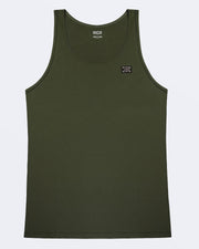 SLICK GREEN - Modal Cotton Tank Top | DC2