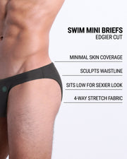 SLIM GREEN - Swim Mini Brief | DC2