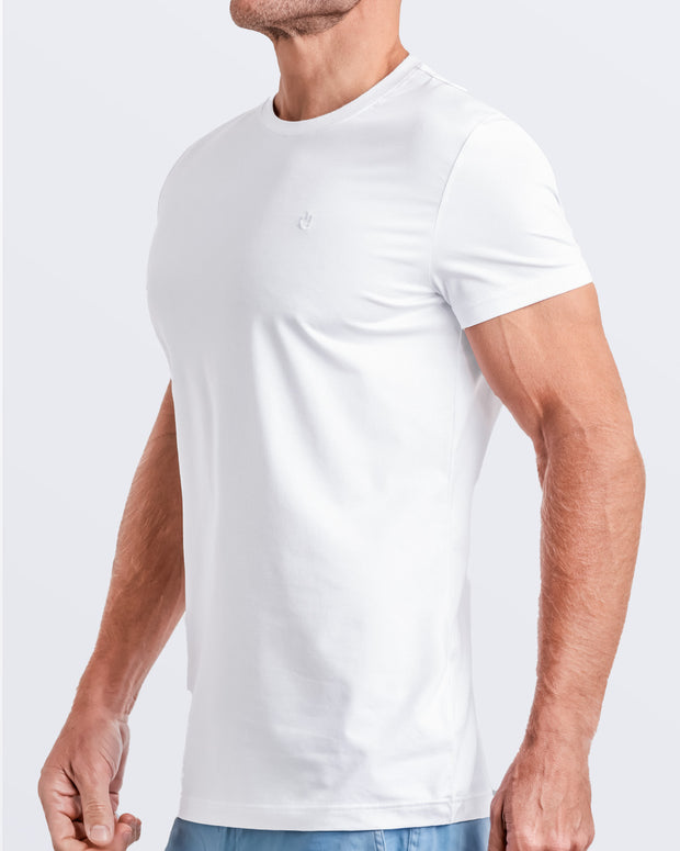 SOFT WHITE - Modal Cotton T-Shirt | DC2