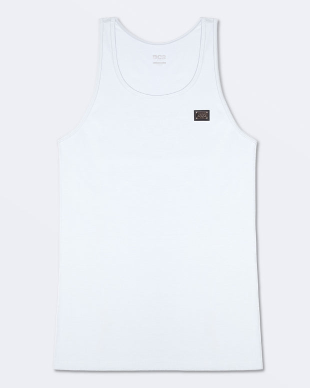 SOFT WHITE - Modal Cotton Tank Top | DC2