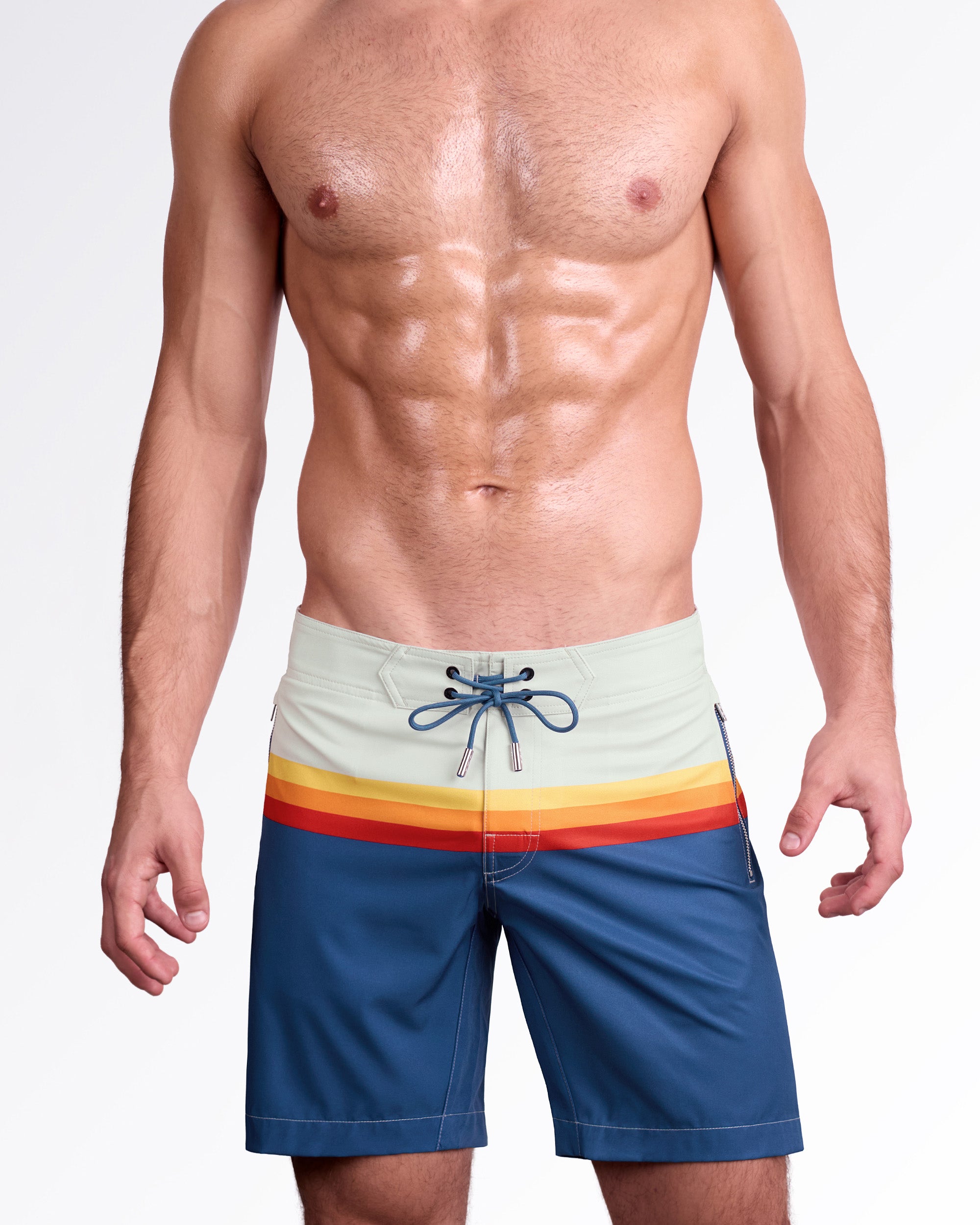SUNSET STRIPES - Flex Boardshorts | DC2
