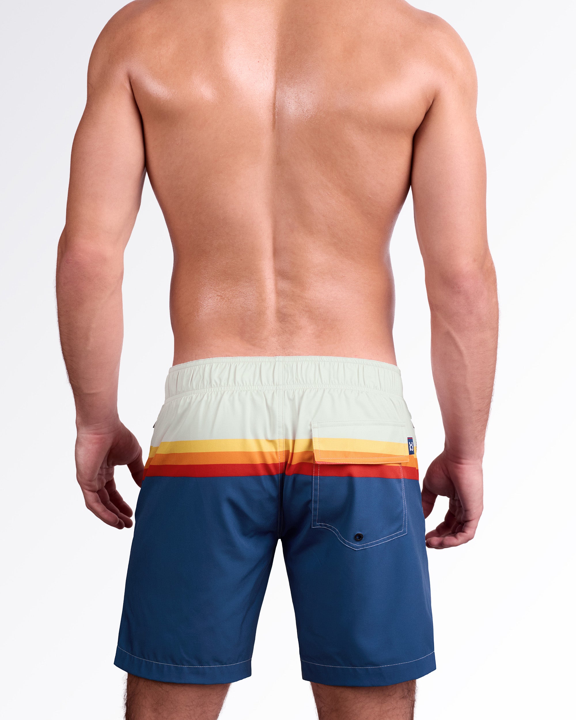 SUNSET STRIPES - Flex Boardshorts | DC2