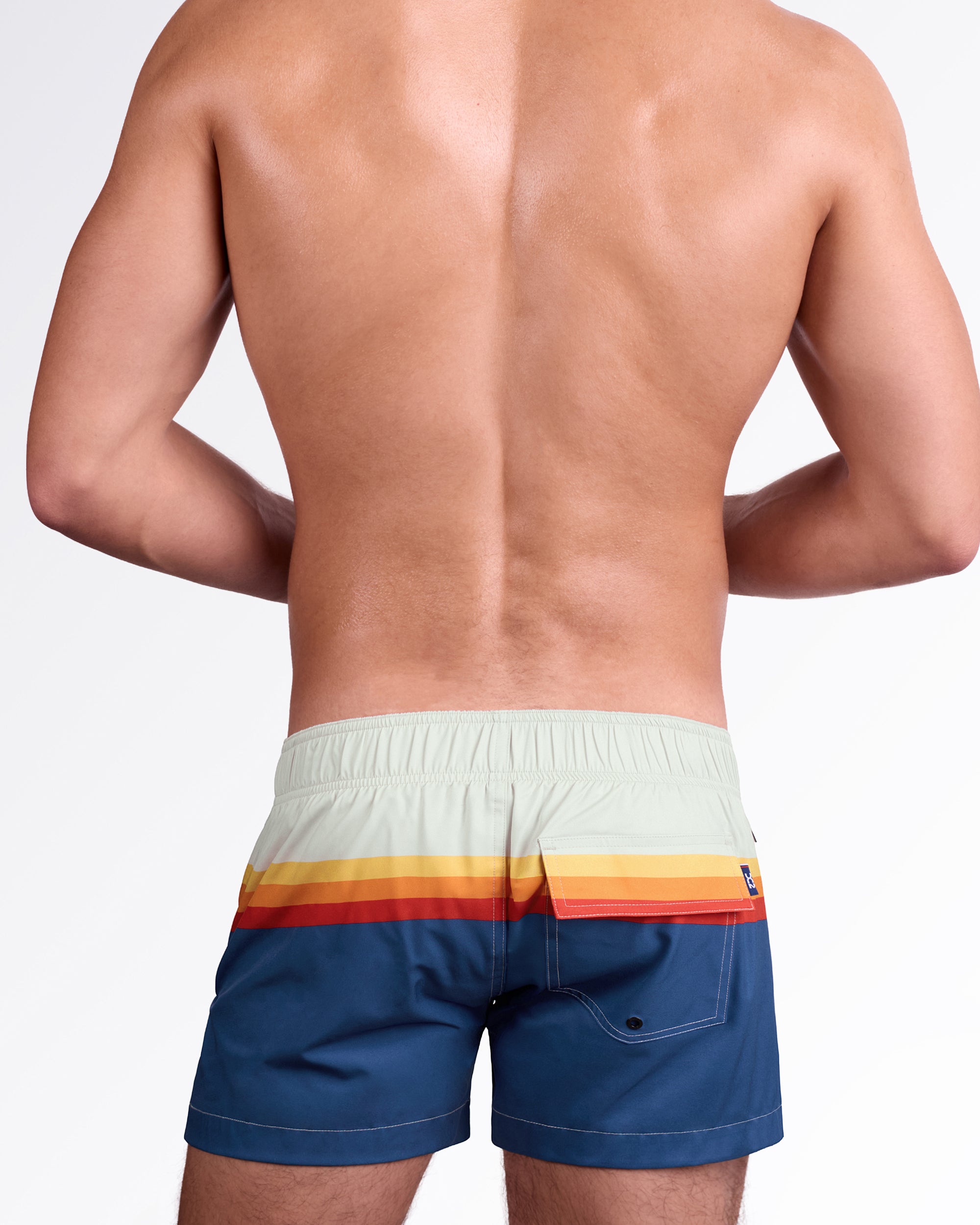 SUNSET STRIPES - Flex Shorts | DC2