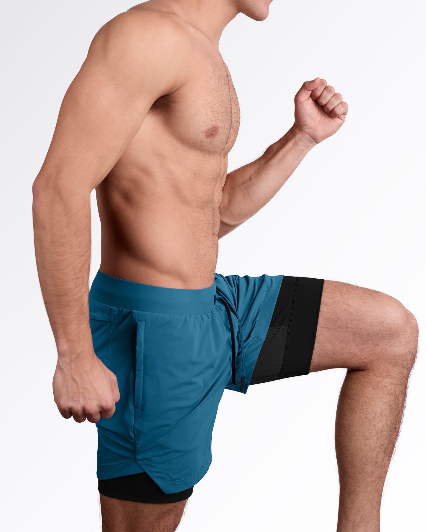 TEAL - Endurance Shorts Lined 2-in-1 | DC2