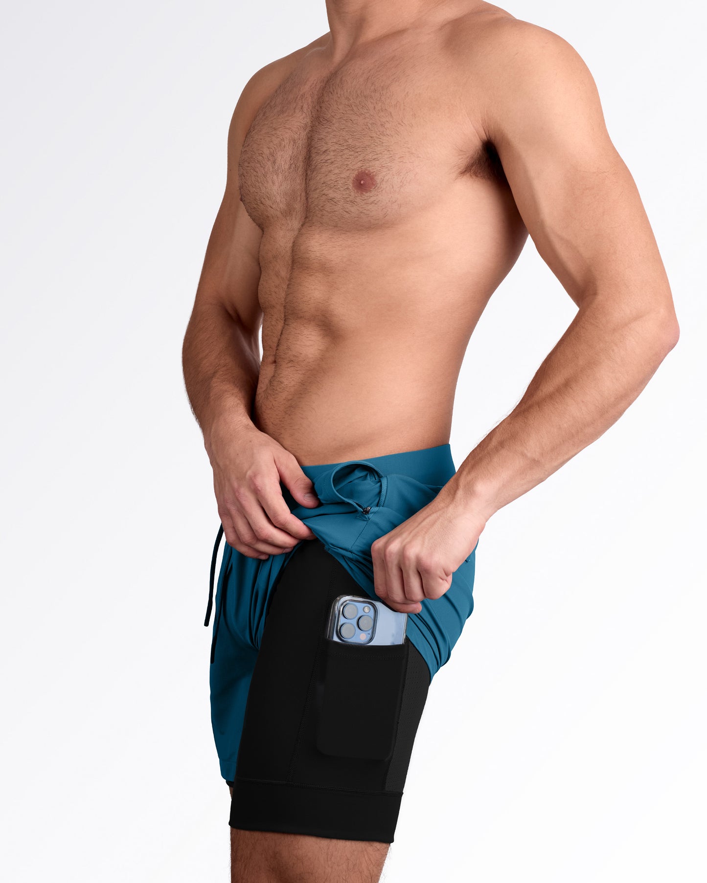 TEAL - Endurance Shorts Lined 2-in-1 | DC2