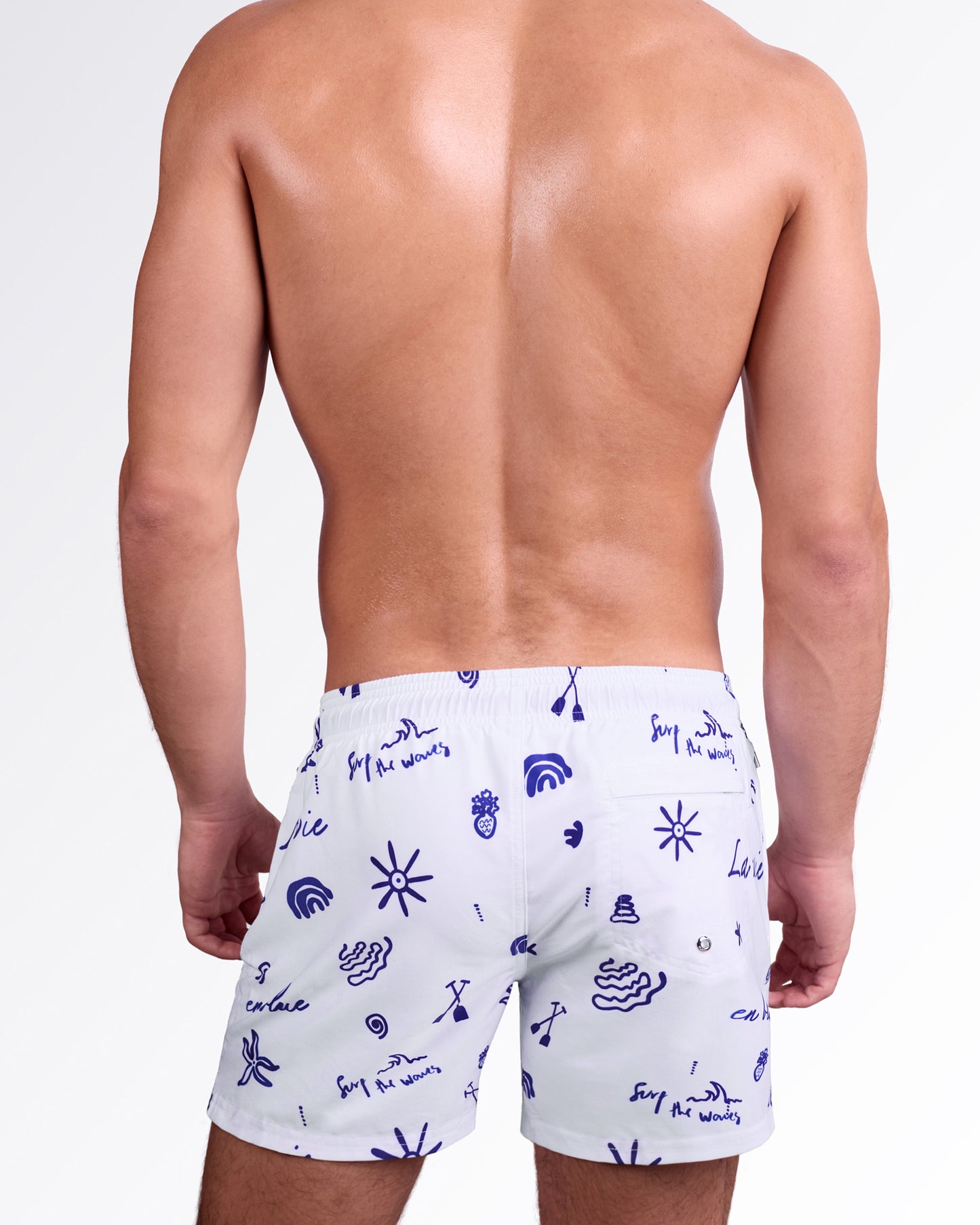 VIVA LA VIDA (BLUE) - Resort Shorts | DC2