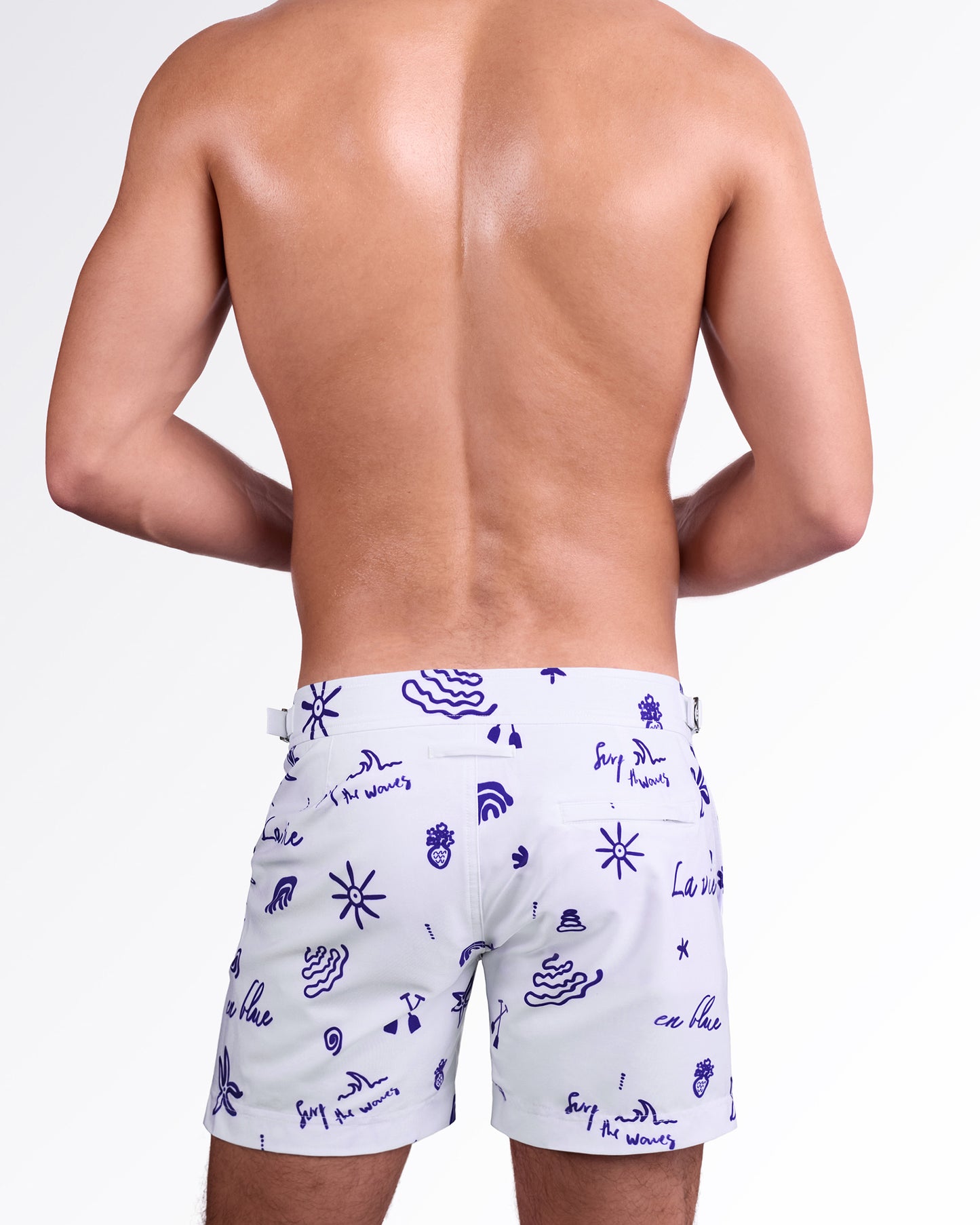 VIVA LA VIDA (BLUE) - Tailored Shorts | DC2