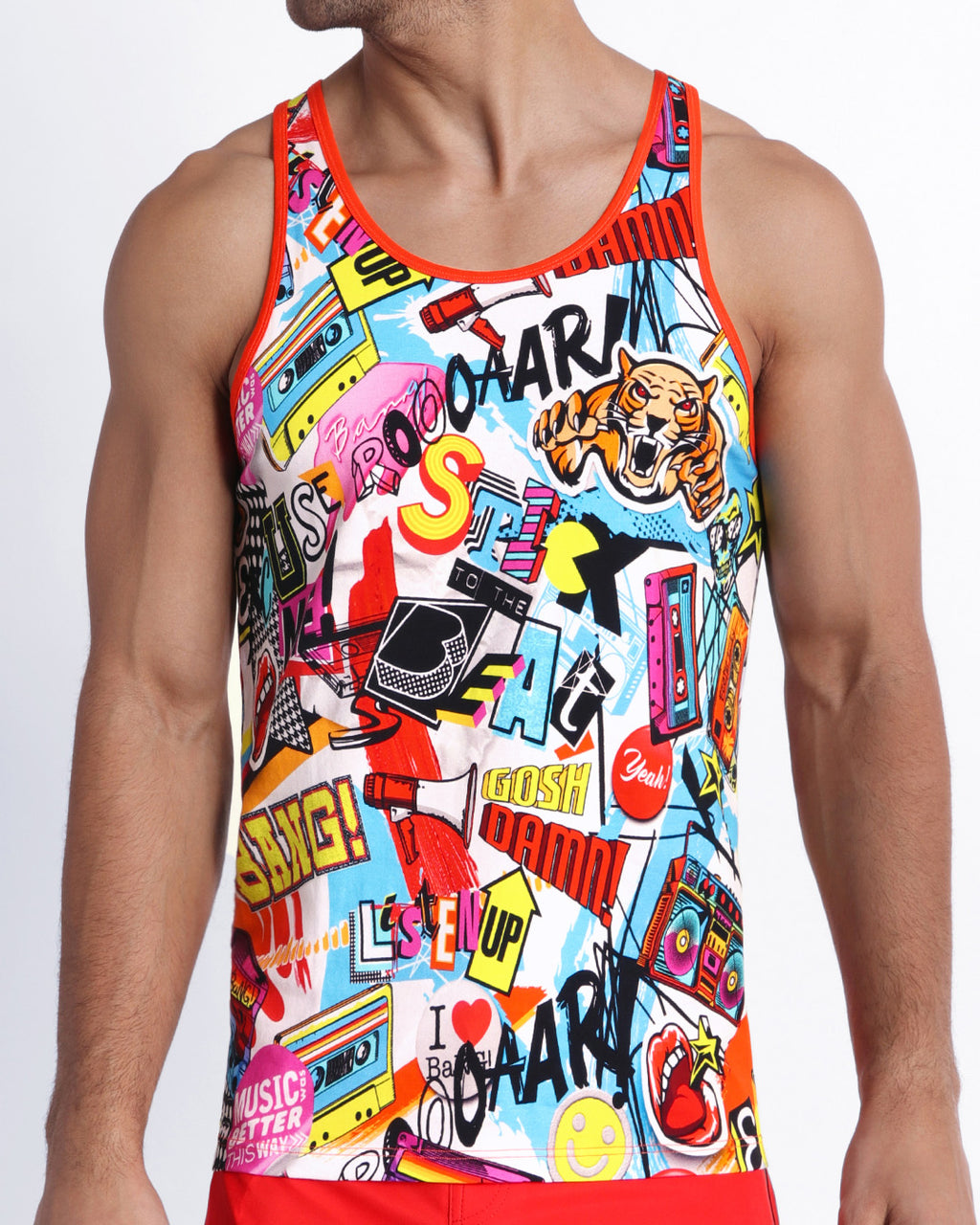 SUPER POP - Cotton Tank Top – BANG!® Miami