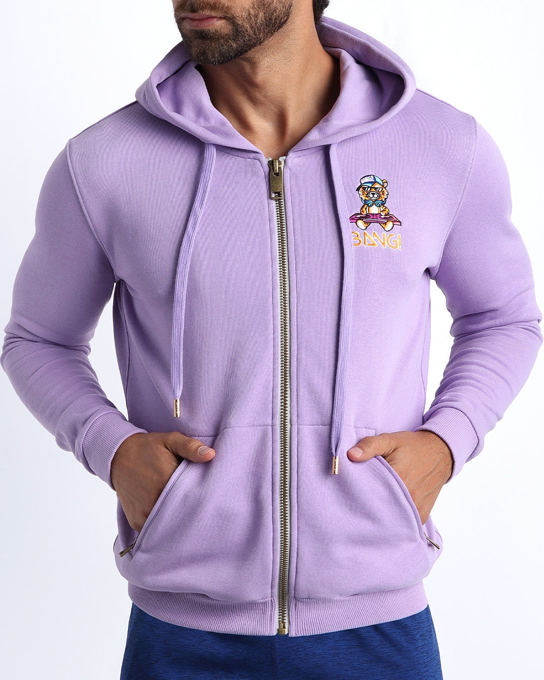METRO PURPLE Tracksuit Hoodie Jacket